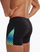 Rroba noti për burra Speedo Allover Digital V Cut Aquashort, Endurance+, të zeza me blu