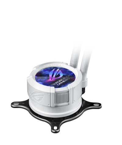 Ftohës CPU ASUS ROG Strix LC III 360 ARGB LCD, 360mm, e bardhë