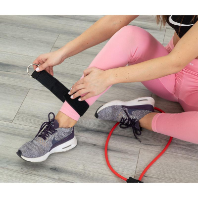 Set shirita rezistence EB Fit Tubing, 5 copë, me nivele të ndryshme, me ngjyra të ndryshme