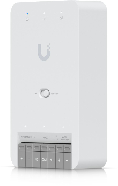 Sistem kontrolli hyrjeje Ubiquiti UniFi G3 Starter Kit, për një derë, me Apple Touch Pass, gri me të bardhë