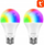 Llamba smart Gosund WB4, LED RGB, set me 2 copë, E27