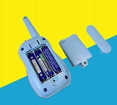 Set walkie talkie për kalamaj, 2 copë, ekran digjital, me rripa varëse, rozë dhe blu