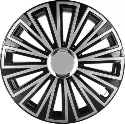 Капак за тркало Леопласт Сансет 16 CZ SR, 16", ABS, сребрена и црна