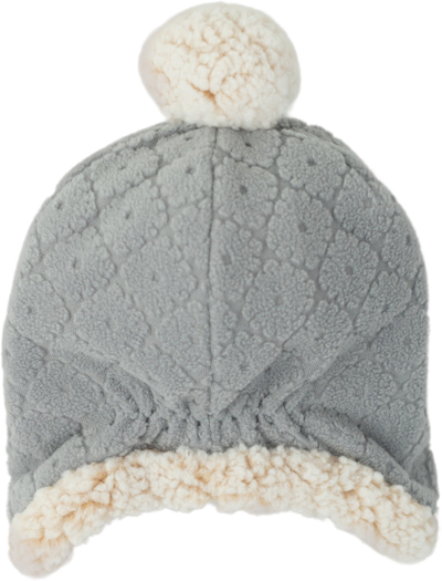 Зимска капа Lodger Beanie Folklore Fleece, 1-2 години, сива