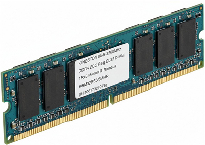 Memorie RAM Kingston KSM32RS8 8GB, DDR4 3200MHz, ECC Reg CL22, jeshile