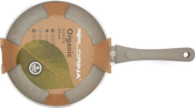 Tigan Sandy Organic, 24 cm, me veshje jo ngjitëse, i zi