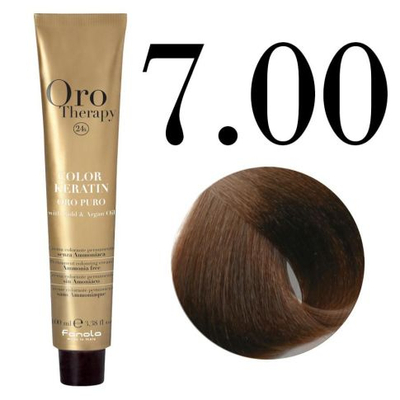 Ngjyrë për flokë Fanola Oro Therapy, 7/00, 100 ml