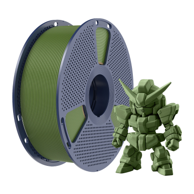 Filament 3D Sunlu PLA+ 2.0, 1.75mm, 1kg, jeshile ulliri