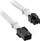 Kabllo zgjatuese PCIe BitFenix BFA-MAC-6PEG45WK-RP, 6-pin në 6-pin, 0.45m, e bardhë