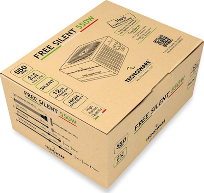 Burim energjie Tecnoware Free Silent, 550 W, i zi