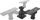 Хоризонтален држач за GPS RAM Mounts RA-H3, за уреди од 5\" до 12\", ротирачки, црн