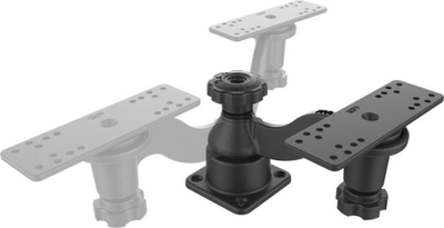 Хоризонтален држач за GPS RAM Mounts RA-H3, за уреди од 5\" до 12\", ротирачки, црн