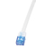 Мрежен кабел LogiLink CF2051U, U/UTP Cat.6, 2m, бел