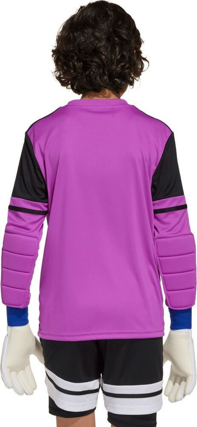 Fanellë portieri adidas Squadra 25 Jr, mëngë të gjata, poliestër i ricikluar, jeshile