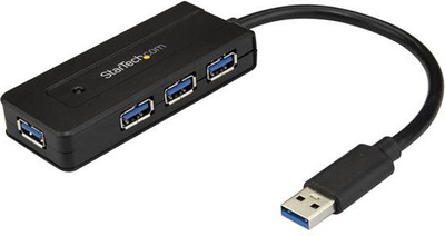 Hub USB StarTech ST4300MINI, 4 porta, USB 3.0 5Gbps, i zi