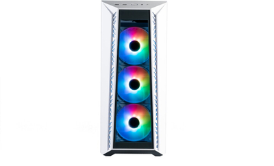 Kasë kompjuteri Cooler Master MasterBox 520, anë xhami transparente, e bardhë