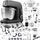 Makinë kuzhine ETA Kuliner II Max 2038 90010, 1700W, tas 6.7L inoks, gri