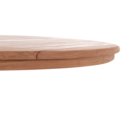 Tabaka tavoline HM18134, dru teak, 80 cm, natyrale