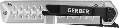 Thikë palos Gerber Ayako 30-001667, teh me titanium nitride, dorezë alumini, e zezë