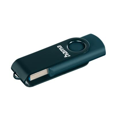 USB Hama "Rotate", 3.0, 256GB, 90MB/s, kaltër e errët