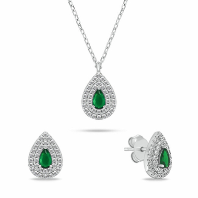 Set Brilio Silver SET284WG Qafore + Vathë për femra, argjendtë