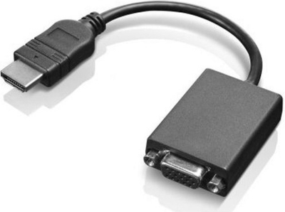 Përshtatës Lenovo AV HDMI - D-Sub (VGA), i zi