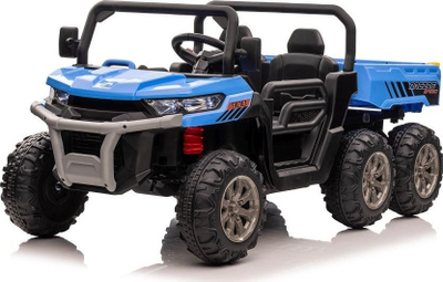 Makina elektrike për fëmijë Lean Cars XMX623B, 24V, 6 rrota, e kaltër