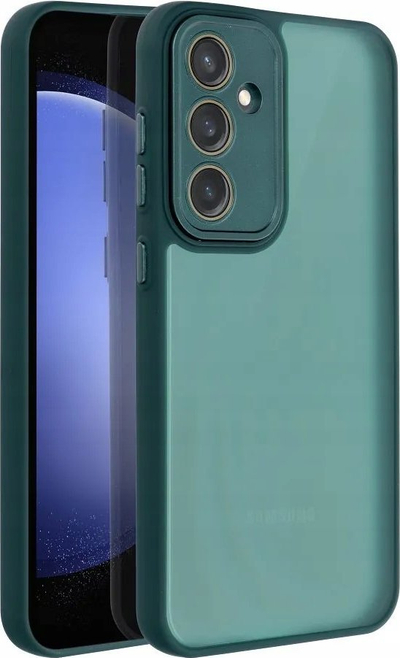 Kuti mbrojtëse Variete për Samsung Galaxy A15 4G A15 5G, jeshile e errët