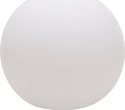 Llambë kopshti LED Shining Globe, 8W 800lm, IP44 E27, e bardhë