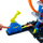 Set garazh lodër Hot Wheels Mega Loop Garage, disa nivele, me loop të dyfishtë, shumëngjyrësh