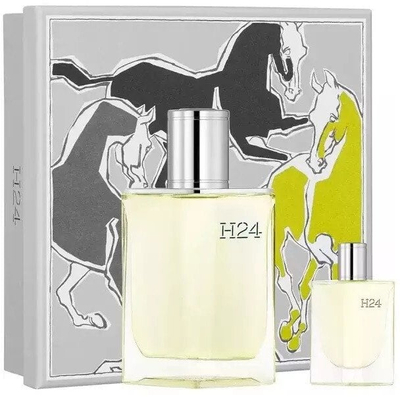 Set parfumi Hermes H24, EDT 50 ml, mini EDT 5 ml, për burra