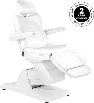 Karrige elektrike kozmetike Azzurro 870 3 Strong Bianca, e rregullueshme, e bardhë