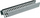 Kanal kabllosh Triton 19", 2U, njëanësh, gri