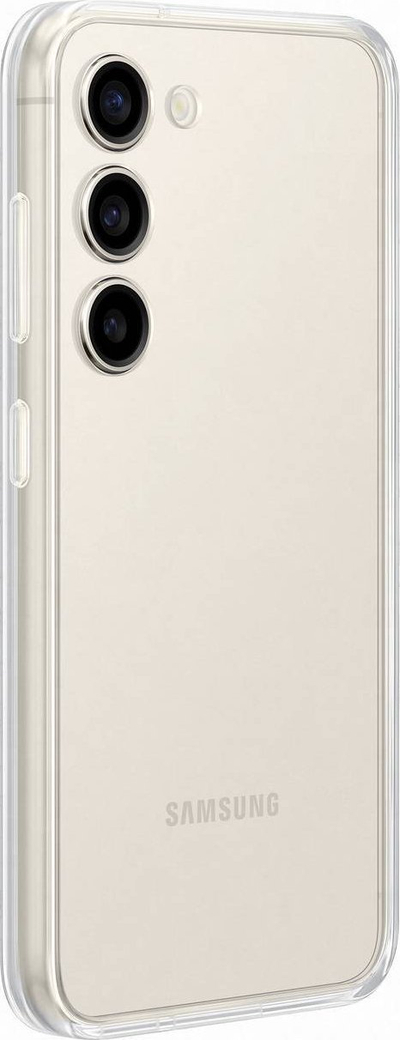 Kllëf telefoni Samsung Galaxy S23, me vend për karta, origjinal, i bardhë