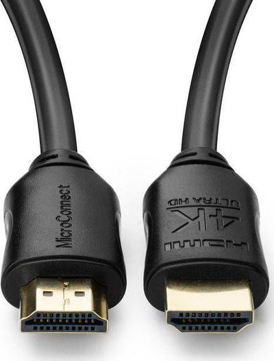 Kabllo HDMI MicroConnect MC-HDM19192V2.0, 2m, HDMI 2.0, i zi