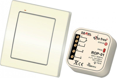 Set kontrolli pa tel Zamel RZB-01, RNK02 ROP01, për drita