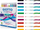Set markera furçë Giotto Turbo Soft Brush, 10 copë, shumëngjyrësh