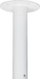 Tub kabllosh Ernitec Straight Pipe 0070-10025, 25cm, i bardhë