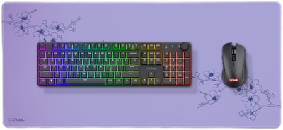 Mousepad Trust GXT 759 XXL Blossom, sipërfaqe e madhe, kundër rrëshqitjes, shumëngjyrësh