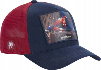 Kapele baseball Capslab Marvel Black Panther CL MAR7 1 PCT SPI, trucker, e kuqe