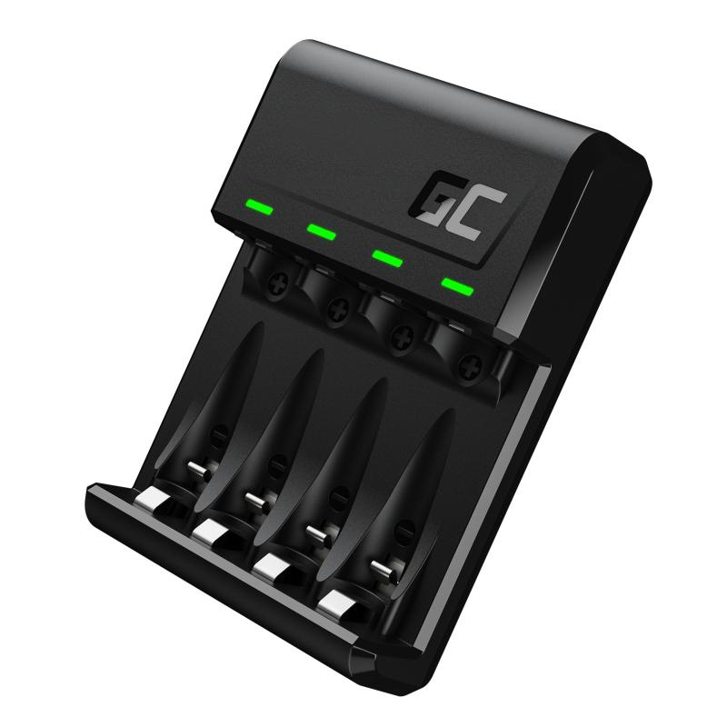 Karikues Green Cell VitalCharger për bateri AA AAA R6 R03 Ni-MH