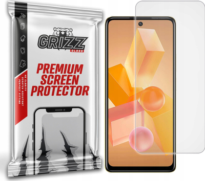 Folie mbrojtëse Grizz PaperScreen për Infinix Hot 40, matte, kundër gjurmëve të gishtit, transparente