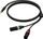 Kabllo audio PROCAB PRA712, jack 3.5 mm stereo në 2 XLR mashkull, 3 m, e zezë