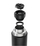 Termos Zwilling Thermo Insulated Bottle, 1L, çelik inox, e zezë matte