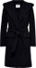 Pallto Jacqueline de Yong Jdyovida, e zezë mJQ0109-S