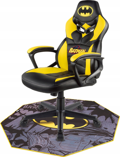 Тапет за гејминг Subsonic Batman Gamer Floor Mat SA5590 B1, против лизгање, отпорен на вода, повеќебоен