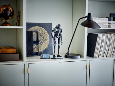 Figurë ndërtimi LEGO Star Wars K-2SO Security Droid, set koleksionues, për ekspozim, shumëngjyrëshe