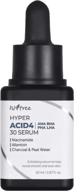 Isntree Hyper Acid4 Ексфолијативен серум за кожа, 20 мл