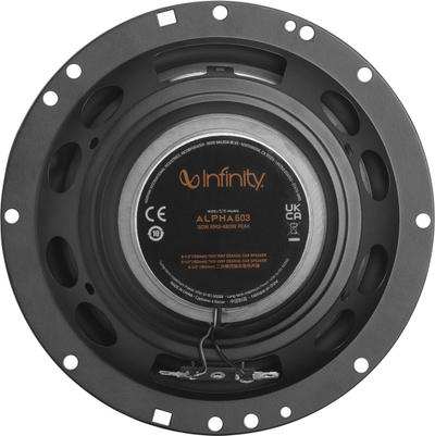 Bokse makine Infinity Alpha 603, 480W, 16.5 cm, të zinj