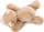 Lodër pelushi me magnet Nici Mielo Bear 49453, 12 cm, bezhë